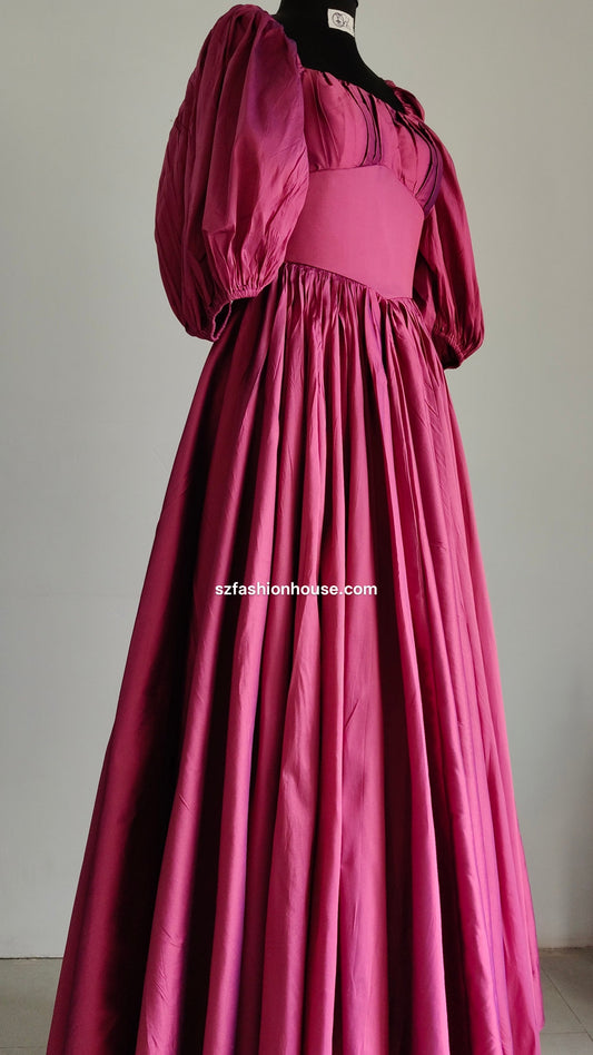 Pink gown - long gown for women | party wear gown
