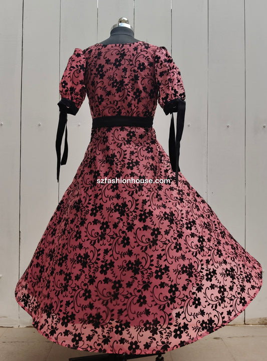 Floral Designer Gown