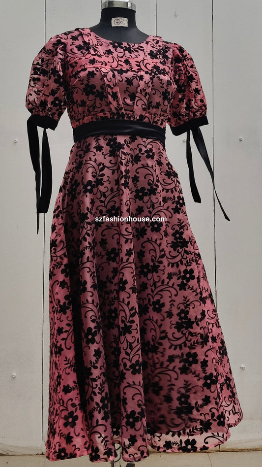 Floral Designer Gown