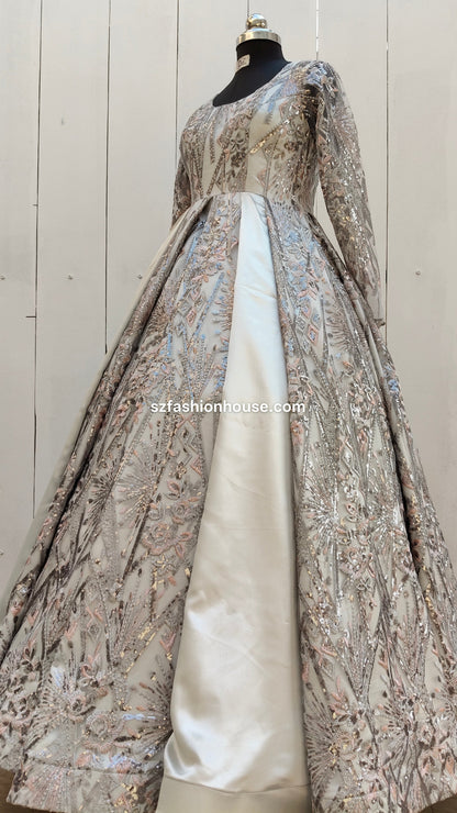 Elegant dress turkish gown